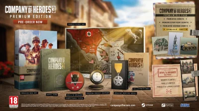 kolekcjonerki_com - Edycja Premium Company of Heroes 3 na PC dostępna w przedsprzedaż...