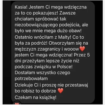 Ateeeny - > Zdarza się, że dziewczyny z Polski piszą do ciebie "Kasia, otworzyłaś mi ...