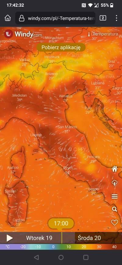 maxelm2 - Słucham właśnie radia 357 i straszą że na południu Europy temperatury powyż...