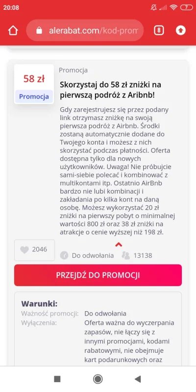 Reriszi - Cześć. Korzystał ktoś z Was ostatnio z tej promocji? Czy ona dalej działa?
...