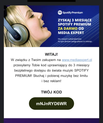 iMarek22 - Dla tych co nie mieli jeszcze premium #rozdajo #spotify