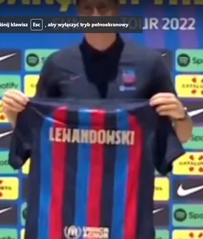 januszzbloku - Lewandowski zagra na razie bez numeru, bo Barcelony nie stać na dodruk...