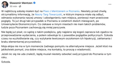 saakaszi - Nie rozumiem tego oburzenia Mentzena, przecież zgodnie z wyrokiem TK w spr...