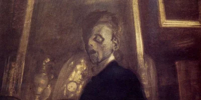 chromypies - Leon Spilliaert "Autoportret przed lustrem" 1908 r.
#malarstwo
