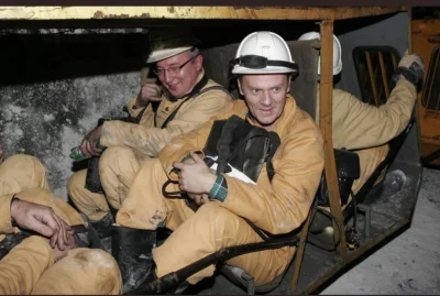 Misza112 - Donald Tusk jadący sabotować i zamykać kopalnie żeby Polakom brakło węgla