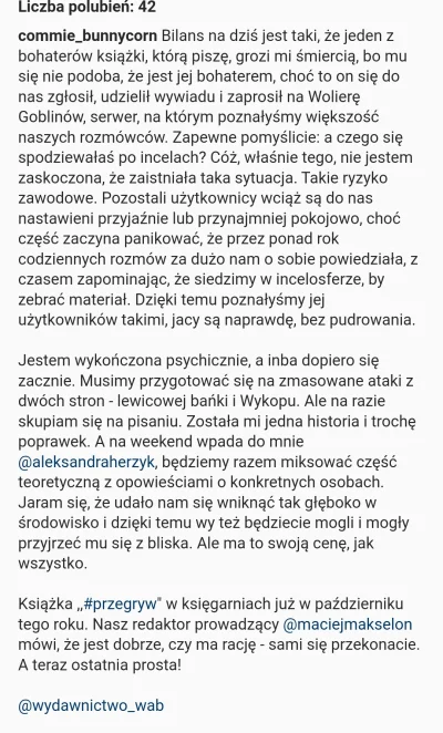 TrzyGwiazdkiNaPagonie - Incel komando chce zabić Pati @herzyk_wieczorkiewicz ciekawe ...