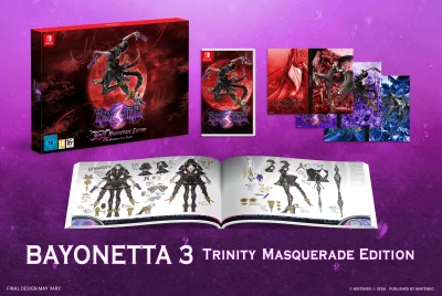 kolekcjonerki_com - Specjalne wydanie Bayonetta 3 Trinity Masquerade Edition na Ninte...
