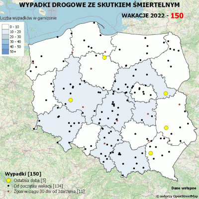 absoladoo - Minął 27 (z 69) dzień wakacji.

W ciągu ostatniej doby miało miejsce 5 ...