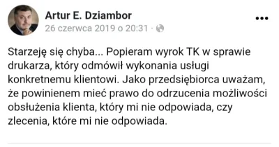 Normie_Lurker - > a kto stosuje prawo o które sam się pruł?

@vlodar: powtarzam, z ...