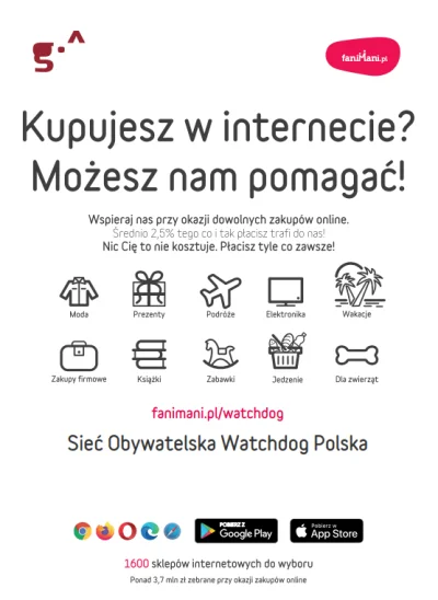 WatchdogPolska - Jakby szanowne osoby z Wykopu robiły zakupy online, to można przy ok...