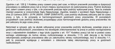 polemarchos - Może mi ktoś jasno napisać czy w delegacji nadgodziny w podróży są płat...