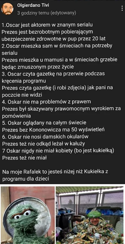 S.....H - Buhahahahah nikt tak nie wyjaśnia petów jak Olo.

P.S. a Ty hejtujesz czy...