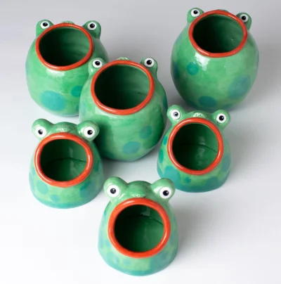 mala_kropka - #art #sztuka #ceramika #zwierzaczki 
autorka: Helen Burgess
#sztukaik...