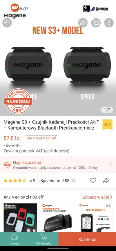 Weiki06 - Brać w tej cenie? Oryginalne w ogóle z shopee?
#szosa