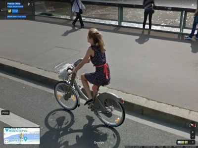 Poludnik20 - #Paryz #GoogleStreetView czerwiec 2012, dziesięć lat temu. Most Almy. 
...