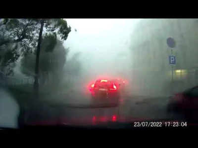 TypowyPolskiFaszysta - Łapcie wideo z oka cyklonu na Dietla. Na żywo jeszcze gorzej, ...