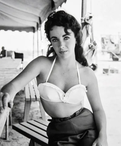 wfyokyga - Elizabeth Taylor 1955.