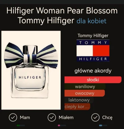 PanDanda - Hej, czy wiecie gdzie znajdę jeszcze #perfumy Tommy Hilfiger pear blossom?...