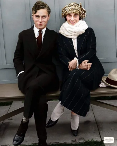 ksaler - Charlie Chaplin to był Chad ( ͡° ͜ʖ ͡°) Na zdjęciu z Anną Pavlovą.
#charlie...