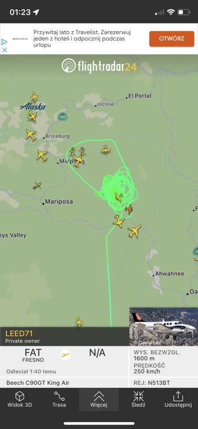 P.....i - Pożary w Kalifornii 
#flightradar