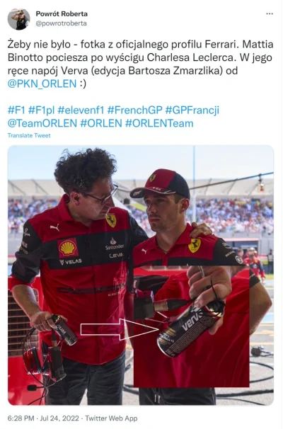 wololololo - @ToTenOdTegoSeraCoGoJadles: A Binotto i tak woli verve #f1