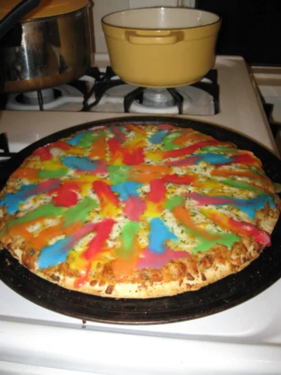 BorysKafarov - @Kwasny_konfident: urodzinowa pizza z żelkami dla króla żelków
