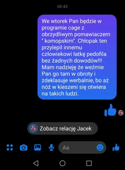 Ozit - @banan203: Jaca został już w nocy poinformowany, zobaczymy czy coś z tym zrobi...