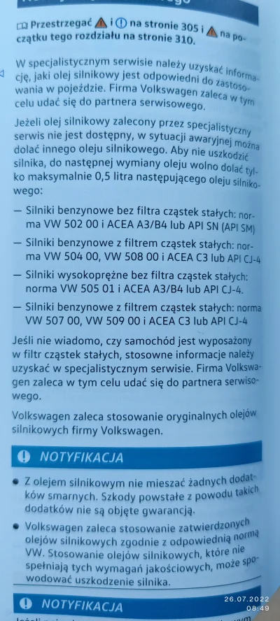 Slwk_1 - Mirko pomocy.
W vw zaświeciła mi się kontrolka oleju.
Chcę sprawdzić jaki do...