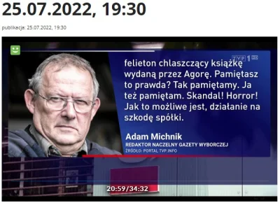 FlasH - Wyobraźcie sobie, że "taśmy Agory" były takie mocne, że #wiadomości #tvpis mu...