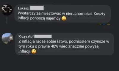 pastaowujkufoliarzu - Może i ceny mieszkań nie spadły, ale za to czynsze najmu wzrosł...