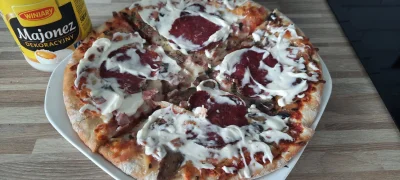 Cumulonimbus - Picka z majonezem to jest to ( ͡° ͜ʖ ͡°) 

#gotujzwykopem #pizza #ma...