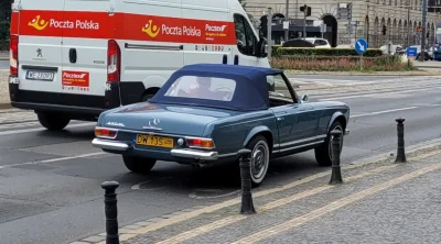 jos - #wroclawcarspotting #carspotting #mercedes #mercedesboners 
Mercedes 230 SL z d...