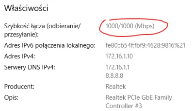 Kamileqq - @Asymilat: Wygląda jakby ci się gdzieś ethernet spiął na 100Mbps, zobacz w...