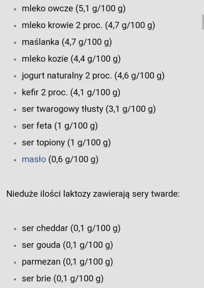 troglodytaerudyta - @Owocw_kreplu laktoza znajduje się tak samo w kefirze, jogurcie i...