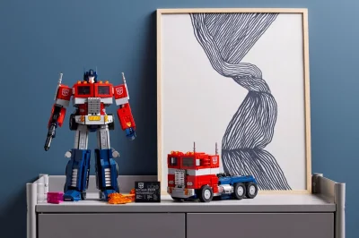 kolekcjonerki_com - Zestaw LEGO Icons Optimus Prime 10302 za 668,59 zł w sklepie Gand...