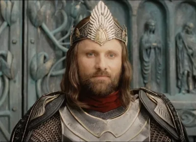 Pradi - @cezeter: Przecież to Aragorn II Elessar, urodzony w 2931 TE, zmarły w 120 CE...
