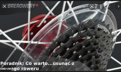 vertoo - To plastikowe gunwo w nowym rowerze idzie wywalić bez ściagania kasety czy t...