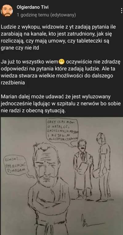 S.....H - Ojojojojjj @OjciecOlgierdiano co ty teraz zrobisz

#kononowicz