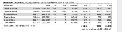 astri - rachunek za prąd dla firmy z 31 gr na 1,48 zł netto czyli jakieś 470 % w górę...