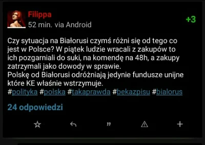 Volki - @pra_bart Przecież to lewica porównuje Polskę z Białorusią lub Rosją xD