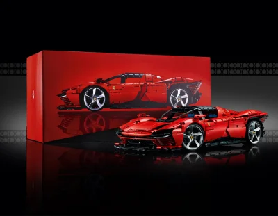 kolekcjonerki_com - Zestaw LEGO Technic 42143 Ferrari Daytona SP3 dostępny za 1516 zł...