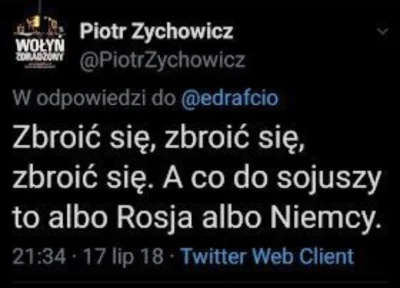 Przechera - #zychowicz #geopolityka #wojna
Stary twitt Zycha, taki aktualny...