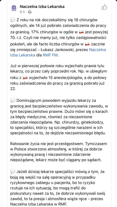 22kinga100 - #polska
#medycyna 
jeszcze troche i nie będzie miał kto nas operować ¯...