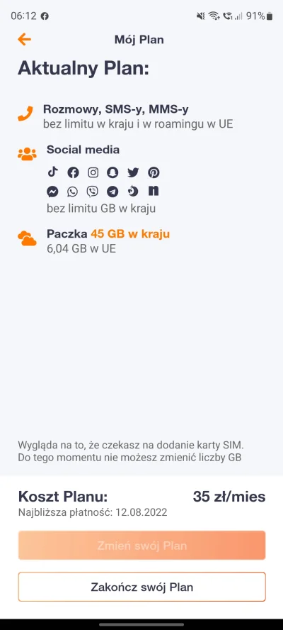 TomekTcz - @Ejberz_Fyrtla: flex Orange ja aktualnie za 35 zł
Jest też za 25 wtedy 15g...