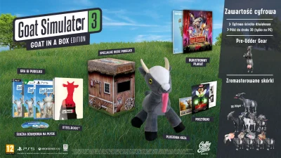 kolekcjonerki_com - Ujawniono kolekcjonerskie wydanie Goat Simulator 3 Koza w Pudełku...