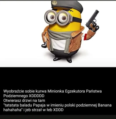 Chodtok - #patriotyzm #4konserwy #konfederacja #zolnierzewykleci #minionki