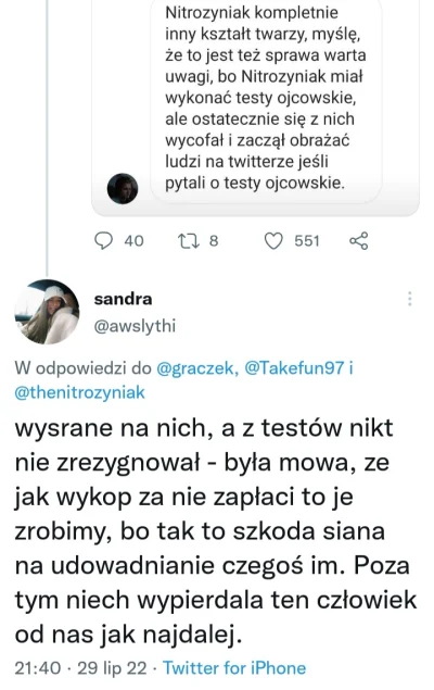 D.....8 - Totalnie mnie bawi, że Sergiej z Sandrą obawiają 
się, że Nikodem może mie...