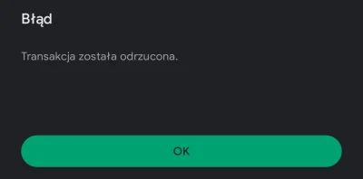 radziuxd - Chciałem kupić MX Player Pro, ale cały czas mam taki błąd. Płacę saldem Go...