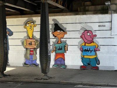 k.....a - #streetart #mural #kreskowki #cartoonnetwork #poznan #niewiemczybylo

Na ...