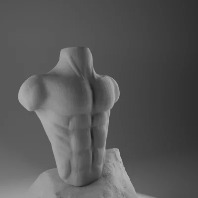 Z3NX - Pierwsze próby anatomii
#blender #zbrush #grafika3d